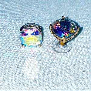 Kate Spade Rainbow Square Stud